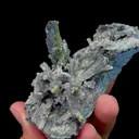 Natural Stibnite and Fluorite Mineral Specimen,High Quality Specimen,GUIZHOU,CHINA(90*65*55mm) - image 3