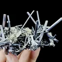 Natural Stibnite Mineral Specimen,High Quality Specimen,LENGSHUIJIANG,HUNAN,CHINA(95*57*44mm) - image 2
