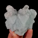 Natural Sugar Fluorite and Calcite, Mineral Specimen: Fujian,China (75*70*50MM) - image 1