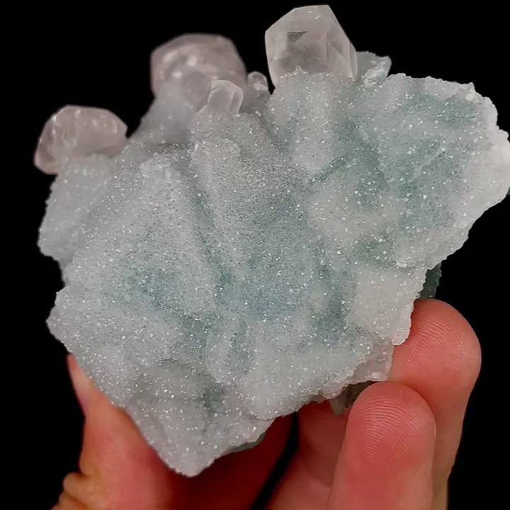 Natural Sugar Fluorite and Calcite, Mineral Specimen: Fujian,China (75*70*50MM) - image 5