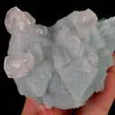 Natural Sugar Fluorite and Calcite, Mineral Specimen: Fujian,China (75*70*50MM) - image 4