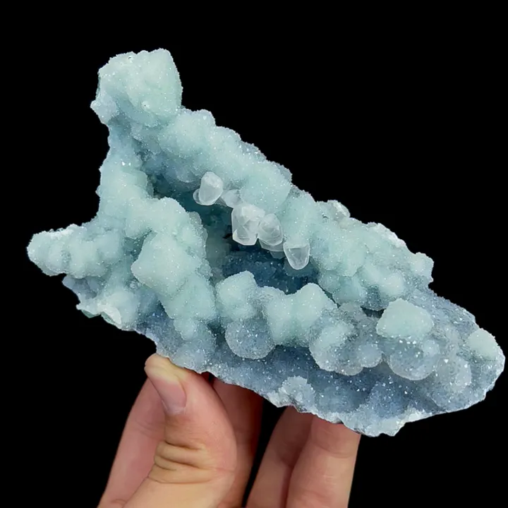 Natural Sugar Fluorite and Calcite, Mineral Specimen:Fujian,China (120*65*60MM) - image 5