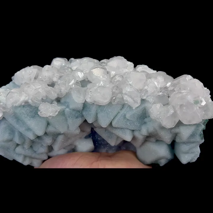 Natural Sugar Fluorite and Calcite, Mineral Specimen:Fujian,China (180*95*55MM) image