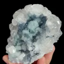 Natural Sugar Fluorite and Calcite, Mineral Specimen:Fujian,China (75*60*85MM) - image 2