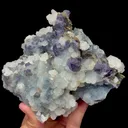 Natural Sugar Fluorite and Calcite Mineral Specimen,High Quality Specimen,FUJIAN,CHINA(136*110*66mm) - image 2