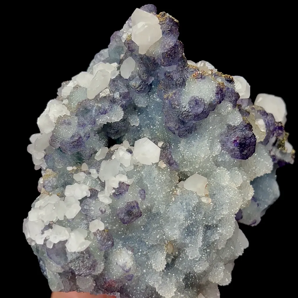 Natural Sugar Fluorite and Calcite Mineral Specimen,High Quality Specimen,FUJIAN,CHINA(136*110*66mm) - image 3