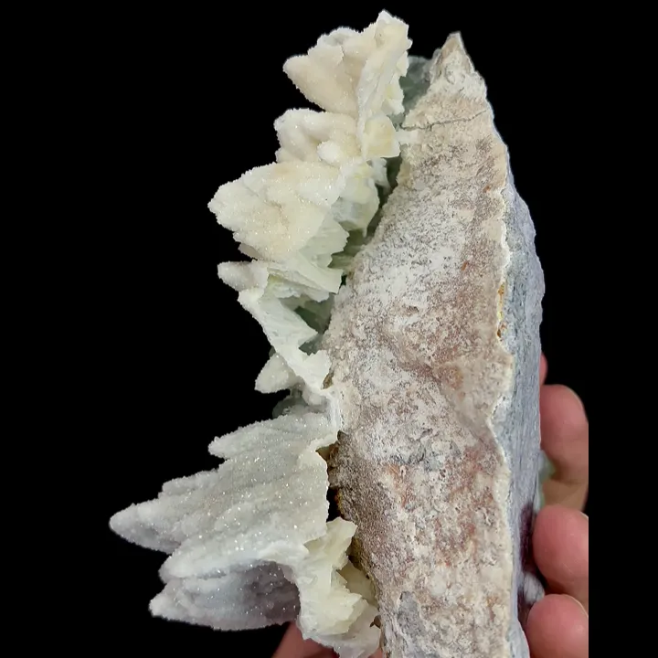 Natural Sugar Fluorite and Quartz, Mineral Specimen: Fujian,China (115*75*85MM) - image 5
