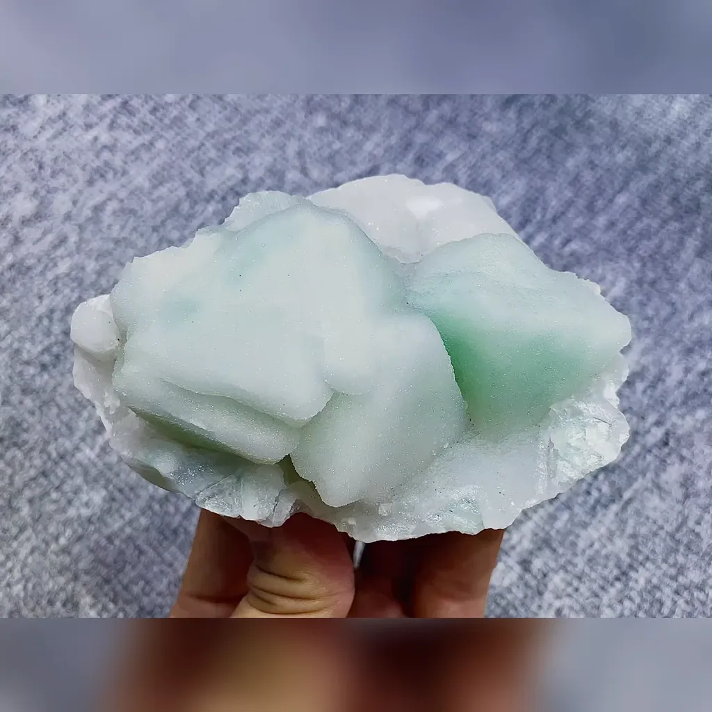 Natural Sugar Fluorite comes from Fujian,China 110*75*50MM - image 5