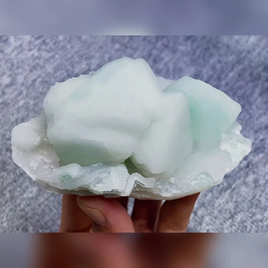 Natural Sugar Fluorite comes from Fujian,China 110*75*50MM image