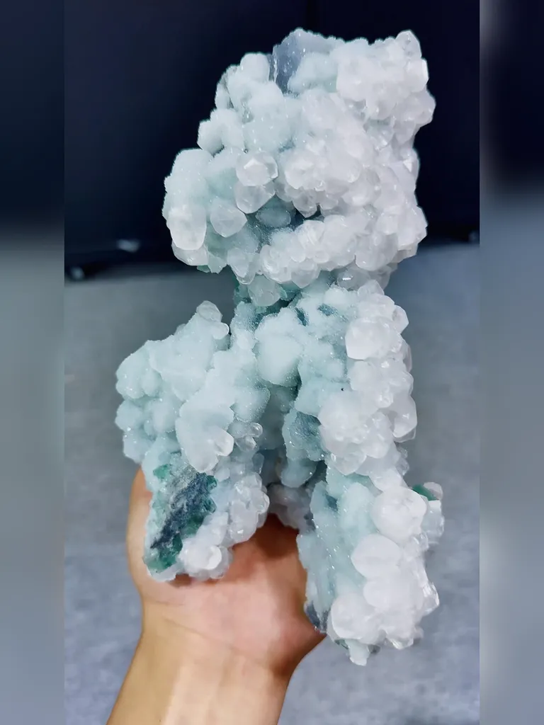 Natural Sugar Fluorite comes from Fujian,China 230*110*90MM image