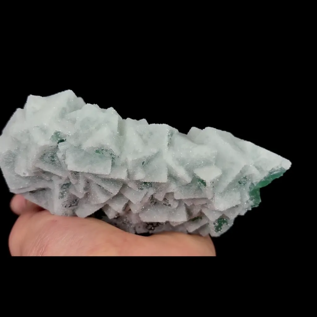 Natural Sugar Fluorite Mineral Specimen:Fujian,China (135*65*45MM) - image 3