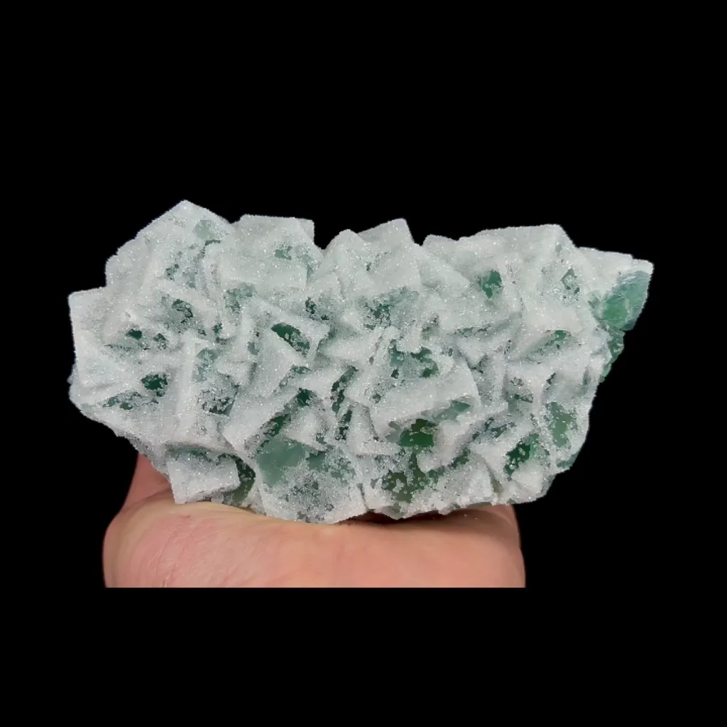 Natural Sugar Fluorite Mineral Specimen:Fujian,China (135*65*45MM) - image 6
