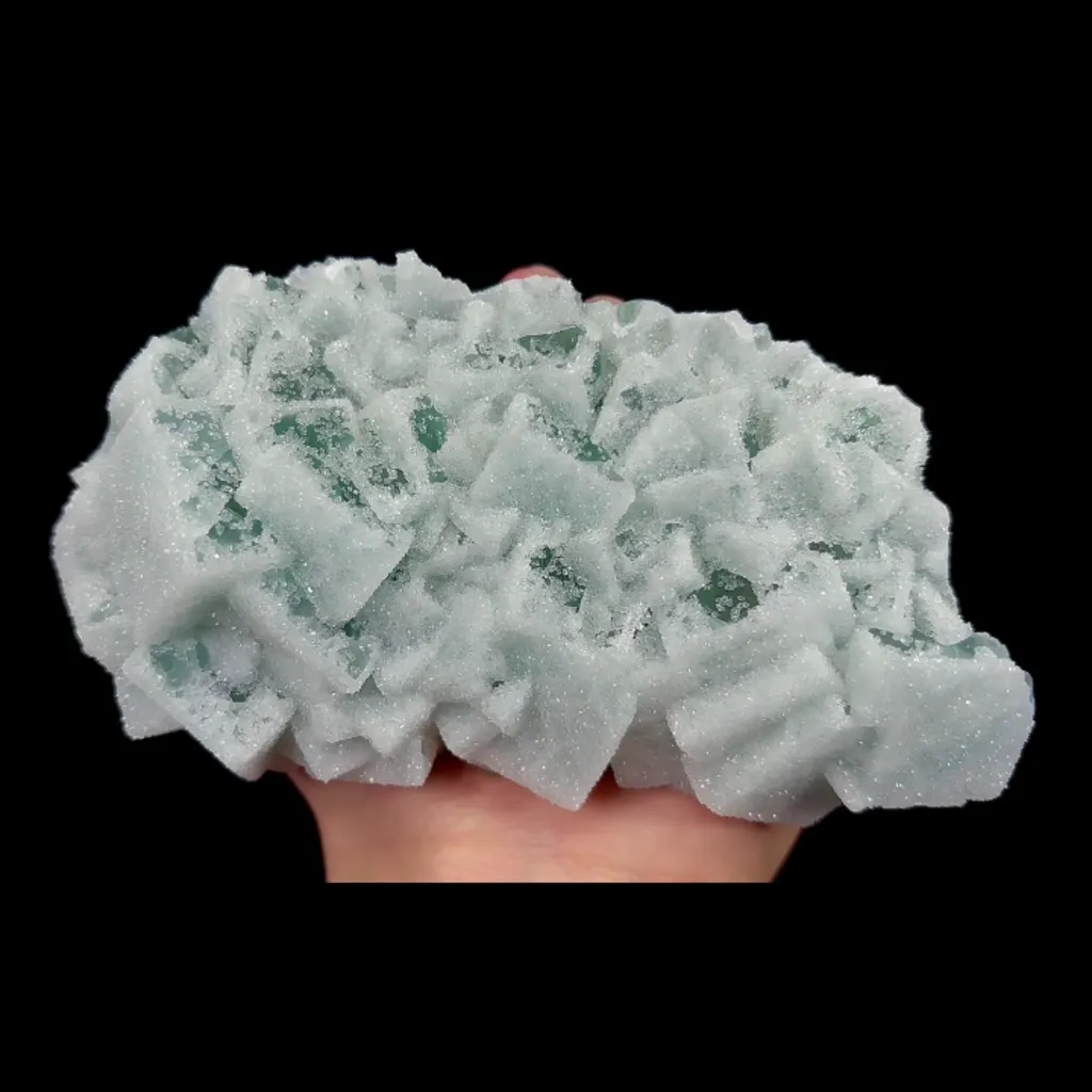 Natural Sugar Fluorite Mineral Specimen:Fujian,China (135*65*45MM) - image 4