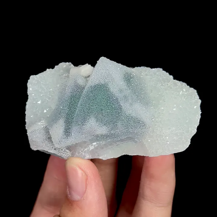 Natural Sugar Fluorite, Mineral Specimen:Fujian,China (65*35*25MM) image