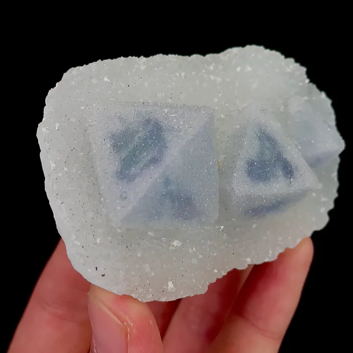 Natural Sugar Fluorite, Mineral Specimen:Fujian,China (75*50*30MM) - image 4
