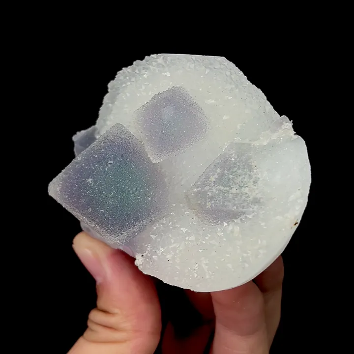 Natural Sugar Fluorite, Mineral Specimen:Fujian,China (80*60*30MM) - image 2