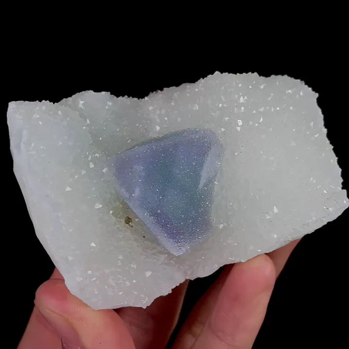 Natural Sugar Fluorite, Mineral Specimen:Fujian,China (85*60*35MM) image
