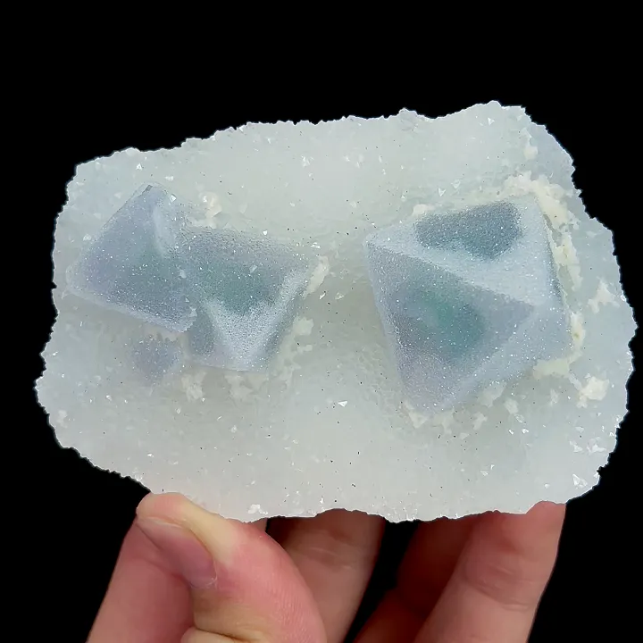 Natural Sugar Fluorite, Mineral Specimen:Fujian,China (90*60*30MM) - image 2