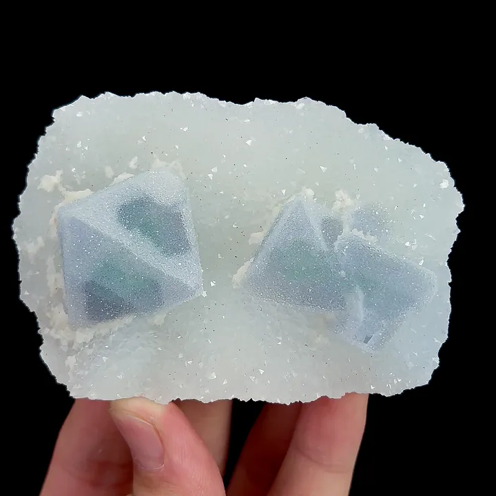 Natural Sugar Fluorite, Mineral Specimen:Fujian,China (90*60*30MM) image