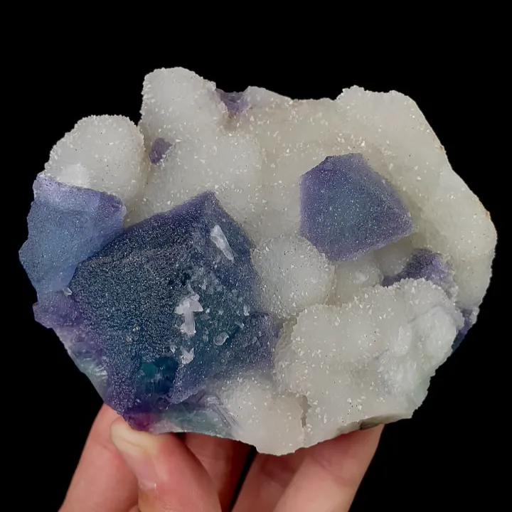 Natural Sugar Fluorite, Mineral Specimen:Fujian,China (95*80*45MM) - image 5