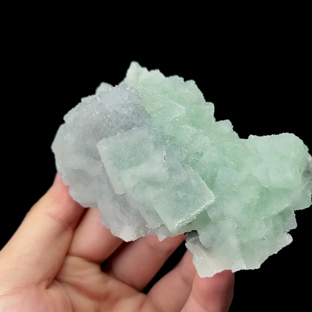 Natural Sugar Fluorite Mineral Specimen,High Quality Specimen,FUJIAN,CHINA(100*60*40mm) - image 2