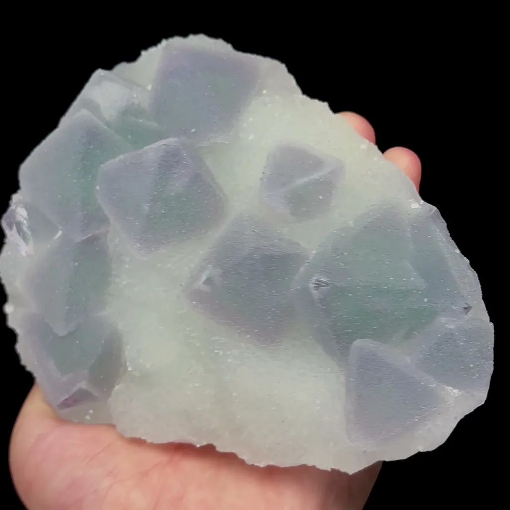 Natural Sugar Fluorite Mineral Specimen,High Quality Specimen,FUJIAN,CHINA(130*100*44mm) - image 3