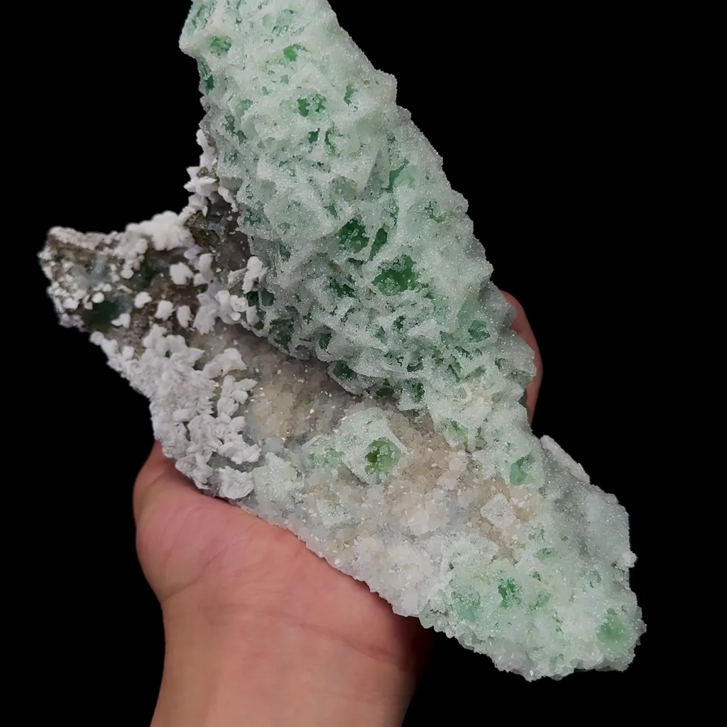 Natural Sugar Fluorite Mineral Specimen,High Quality Specimen,FUJIAN,CHINA(200*86*130mm) - image 4