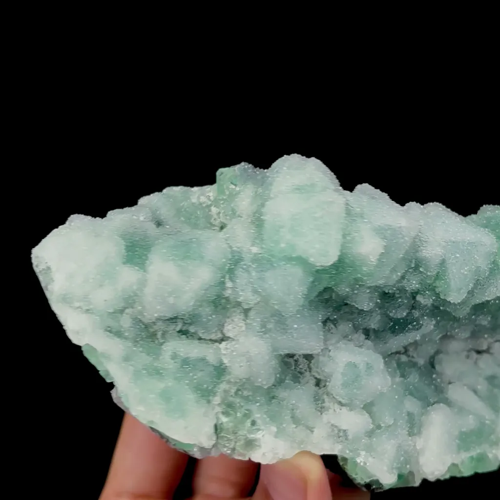 Natural Sugar Fluorite Mineral Specimen,High Quality Specimen,ZHEJIANG,CHINA(130*69*56mm) - image 2
