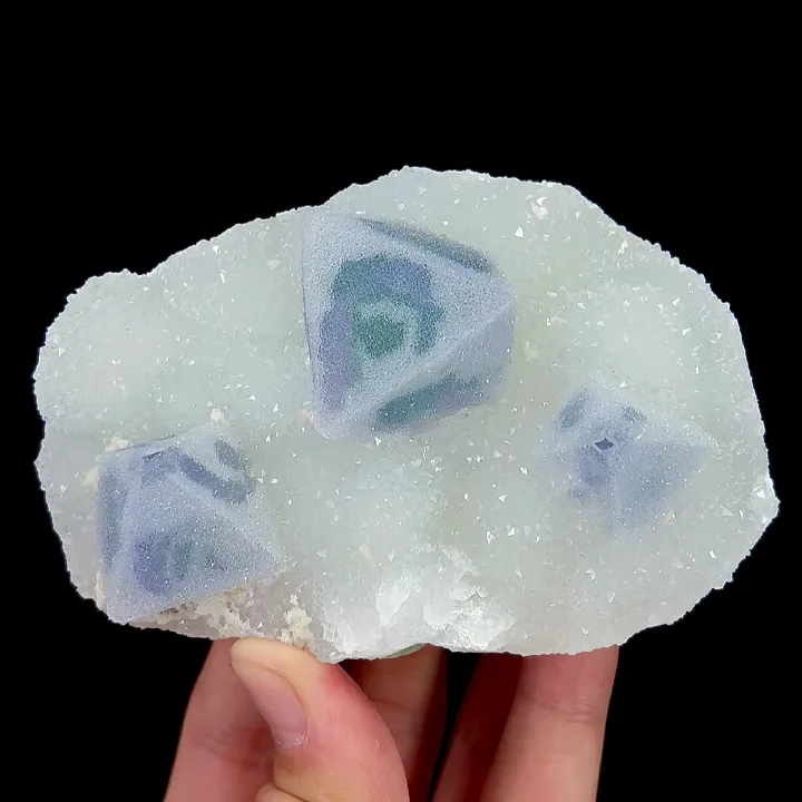 Natural Sugar Fluorite, Mineral Specimen:Zhejiang,China (105*70*35MM) - image 5