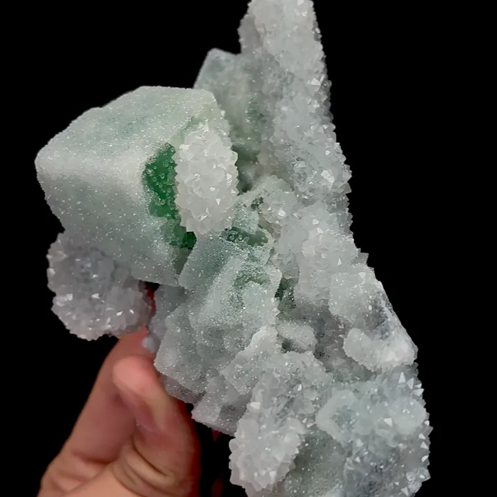 Natural Sugar Fluorite, Mineral Specimen:Zhejiang,China (125*75*60MM) - image 3