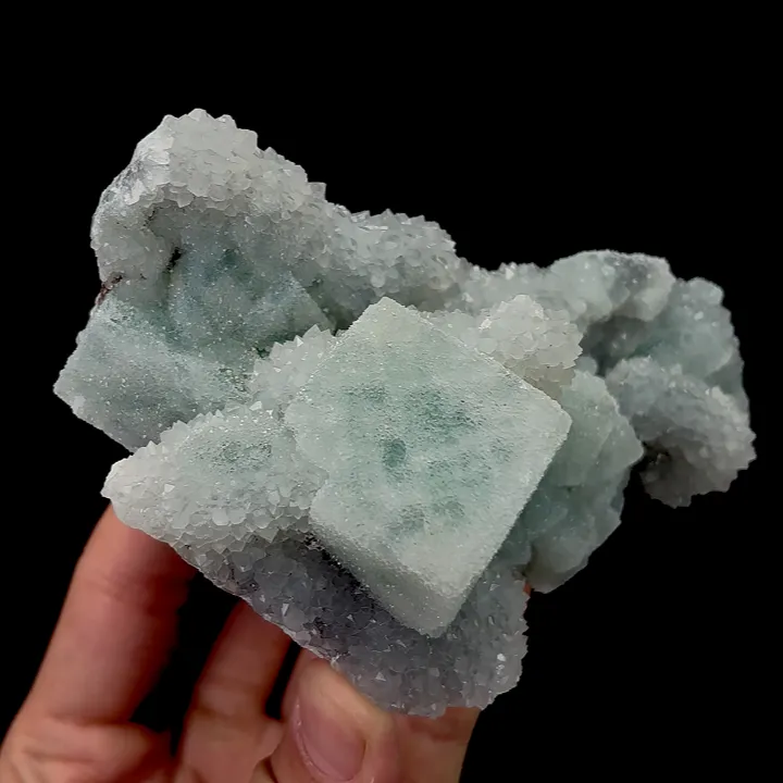 Natural Sugar Fluorite, Mineral Specimen:Zhejiang,China (125*75*60MM) - image 2