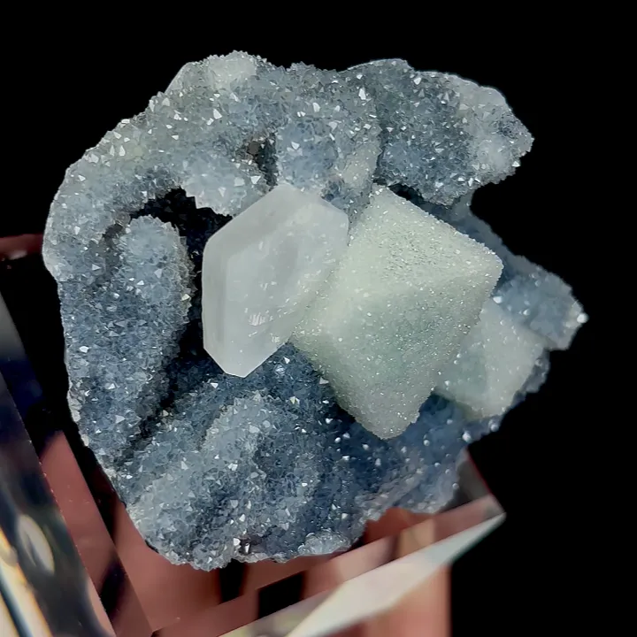 Natural Sugar Fluorite, Mineral Specimen:Zhejiang,China (65*40*30MM) - image 3