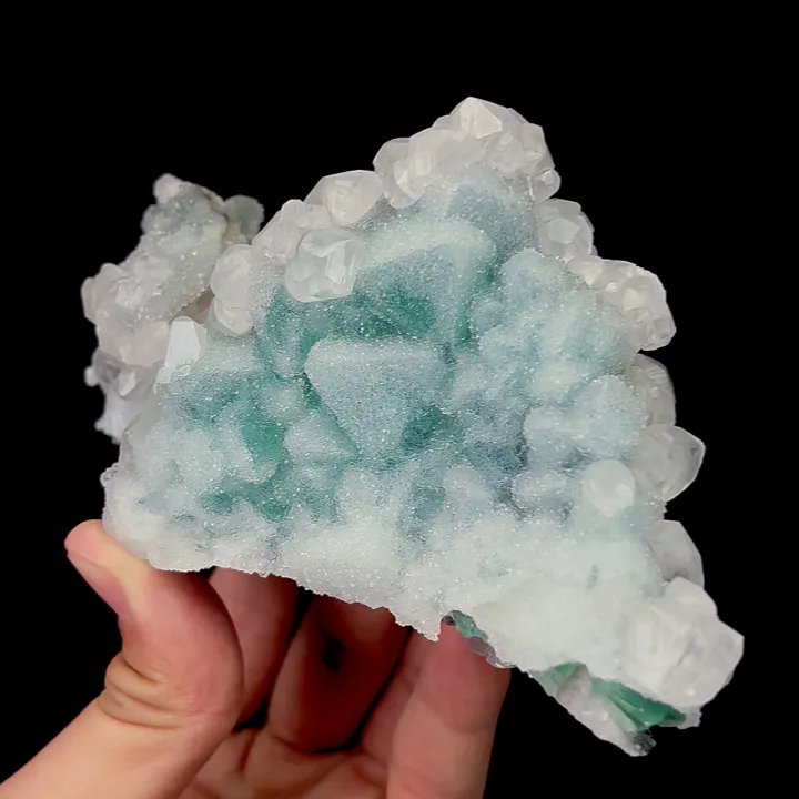 Natural Sugar Quartz and Calcite, Mineral Specimen:Fujian,China (145*60*75MM) - image 2