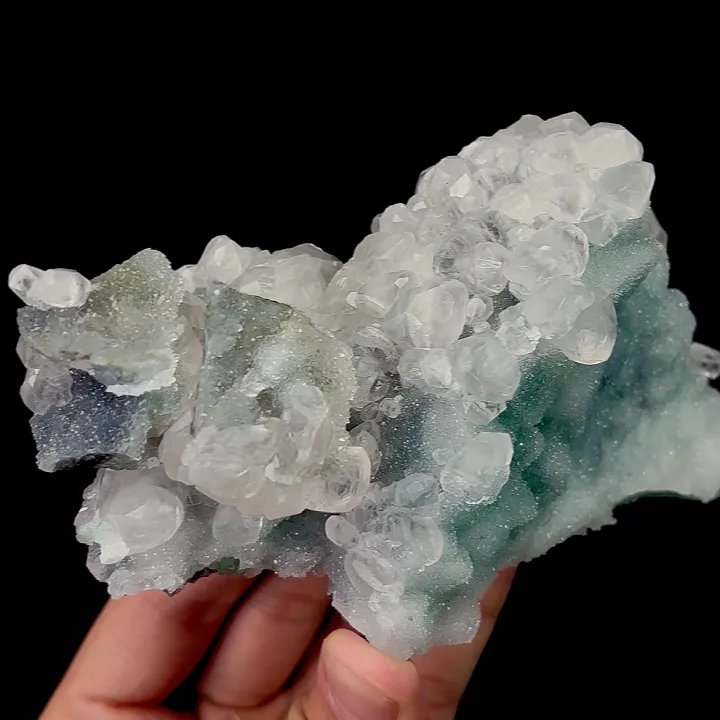Natural Sugar Quartz and Calcite, Mineral Specimen:Fujian,China (145*60*75MM) - image 3
