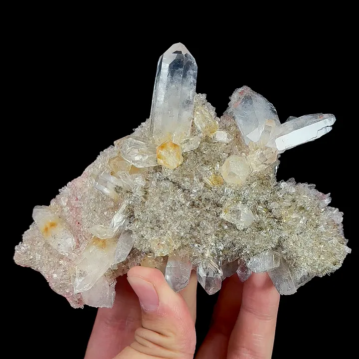 Natural Sunflower Quartz, Mineral Specimen: Brazil (125*85*35MM) image