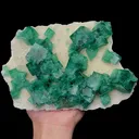 Natural Sunlight Fluorite Mineral Specimen,High Quality Specimen,MADAGASCAR(220*140*65mm) - image 1