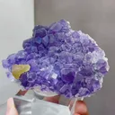 Natural Tanzanite and Yellow Fluorite coexist comes from Fujian,China 105*30*70MM - image 2