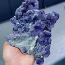 Natural Tanzanite Blue Fluorite comes from Fujian,China 180*130*70MM - image 1