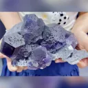 Natural Tanzanite Blue Fluorite comes from Fujian,China 200*80*120MM - image 2