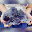 Natural Tanzanite Blue Fluorite comes from Fujian,China 200*80*120MM - image 1
