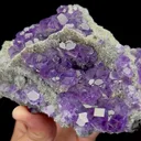 Natural Tanzanite Blue Fluorite Mineral Specimen,High Quality Specimen,FUJIAN,CHINA(139*93*54mm) - image 3
