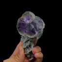 Natural Tanzanite Blue Fluorite Mineral Specimen,High Quality Specimen,FUJIAN,CHINA(55*50*108mm) - image 2