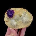 Natural Tanzanite Fluorite and Calcite Mineral Specimen,High Quality Specimen,QUANZHOU,FUJIAN,CHINA(96*70*36mm) - image 4