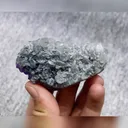 Natural Tanzanite Fluorite and Calcite Symbiosis 70*50*25MM - image 5