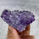 Natural Tanzanite Fluorite and Calcite Symbiosis 70*50*25MM - image 1