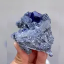 Natural Tanzanite Fluorite and Calcite Symbiosis comes from Fujian,China 90*60*35MM - image 3