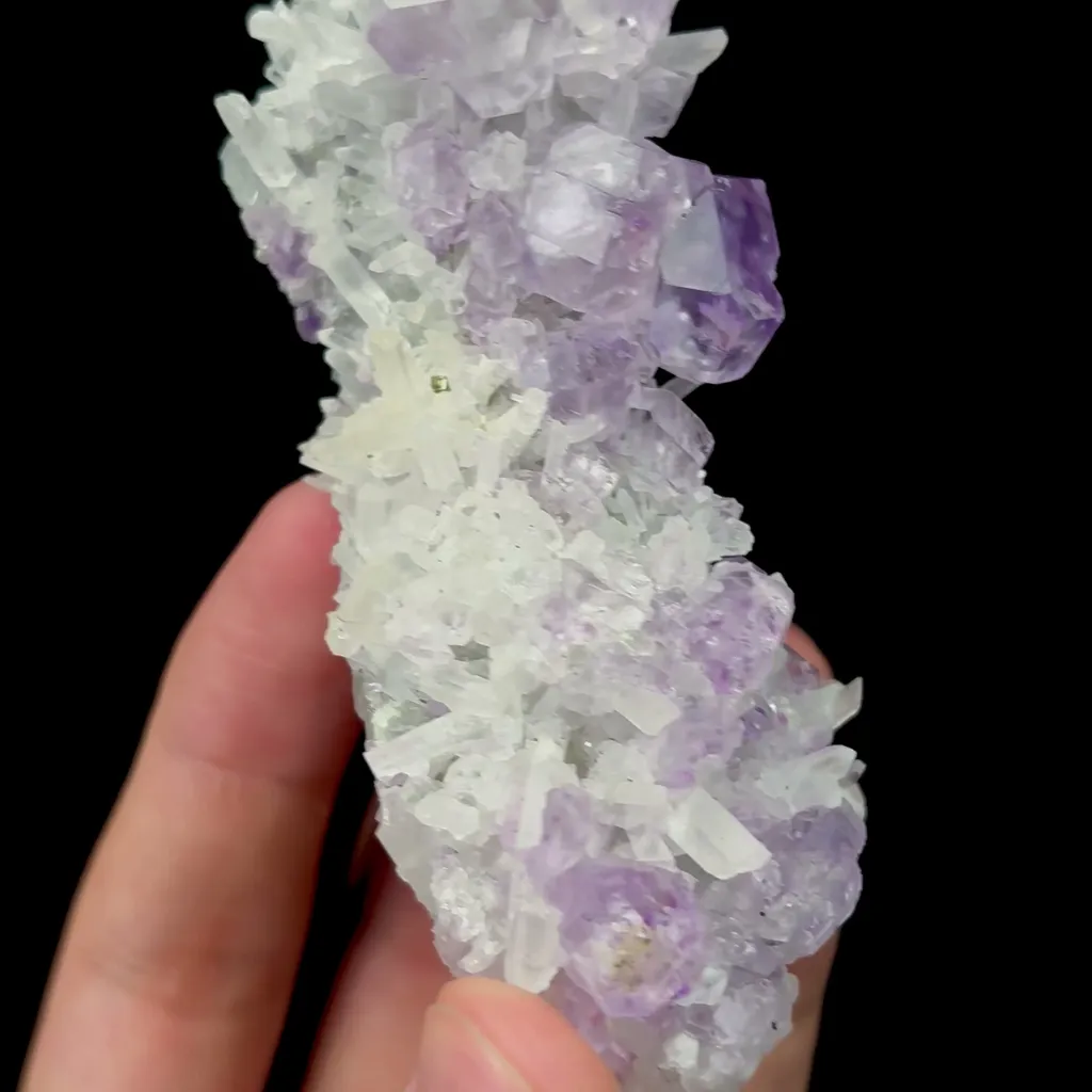 Natural Tanzanite Fluorite and Crystal Mineral Specimen,High Quality Specimen,FUJIAN,CHINA(92*44*35mm) - image 3
