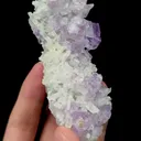 Natural Tanzanite Fluorite and Crystal Mineral Specimen,High Quality Specimen,FUJIAN,CHINA(92*44*35mm) - image 3
