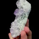 Natural Tanzanite Fluorite and Crystal Mineral Specimen,High Quality Specimen,FUJIAN,CHINA(92*44*35mm) - image 2