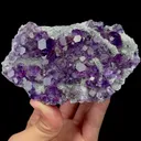 Natural Tanzanite Fluorite and Crystal Mineral Specimen,High Quality Specimen,QUANZHOU,FUJIAN,CHINA(115*70*30mm) - image 2